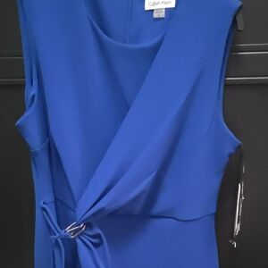 Calvin Klein Royal Blue Midi Dress